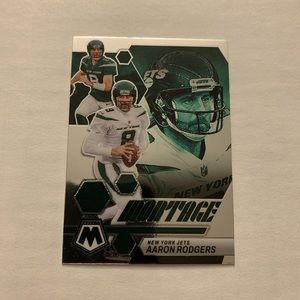 Aaron Rodgers 2023 Mosaic Football Montage #M-7 New York Jets